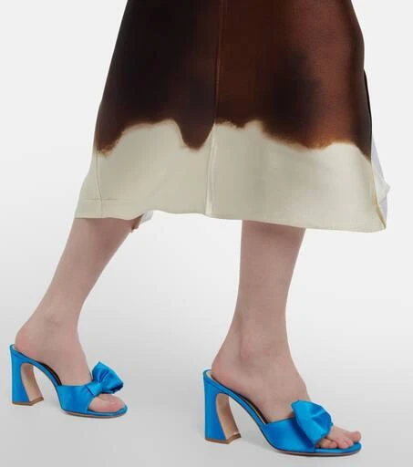 Gianvito Rossi Rosie satin mules 4
