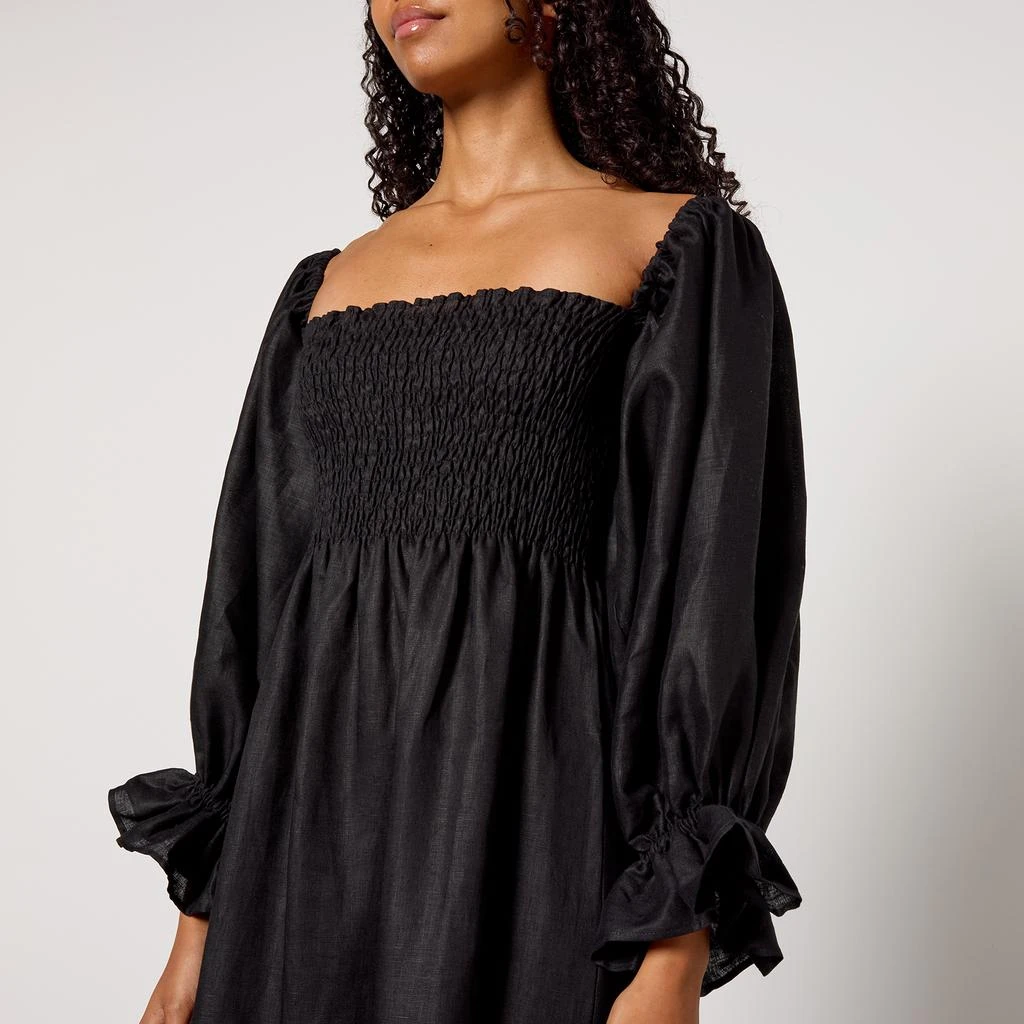 Sleeper Atlanta Linen Midi Dress 4