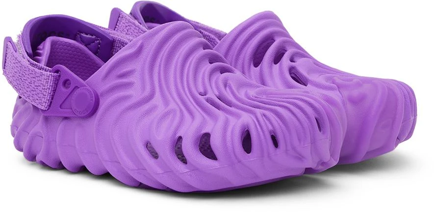 Crocs Kids Purple Salehe Bembury Edition Pollex Clogs 4
