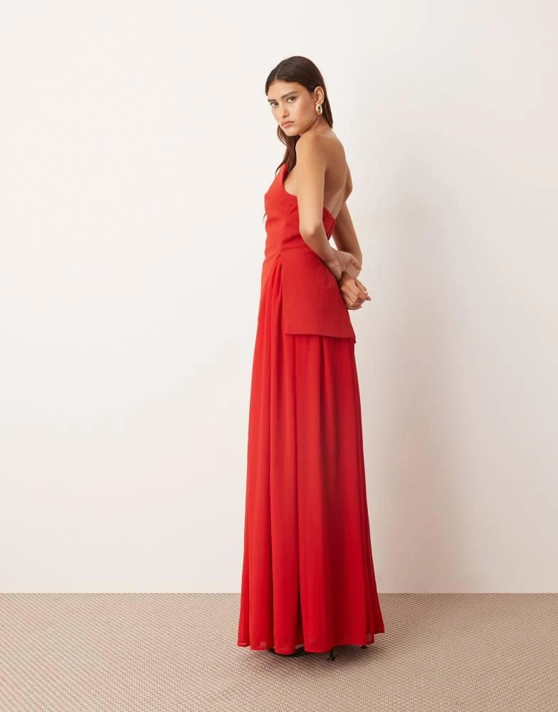 bandeau maxi dress evening Black Maxi Dress main image 1