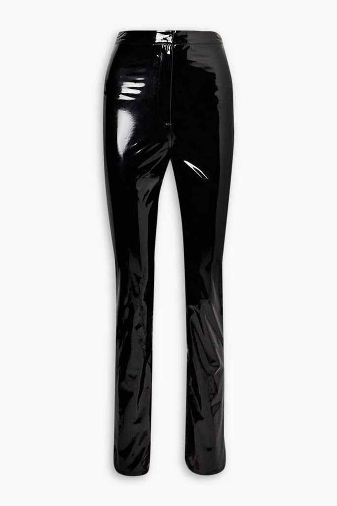 ROTATE Birger Christensen June faux patent-leather skinny pants 1