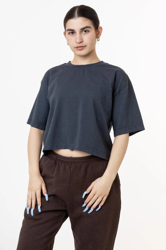 Los Angeles Apparel 1820GD - Oversized Crop Tee 4