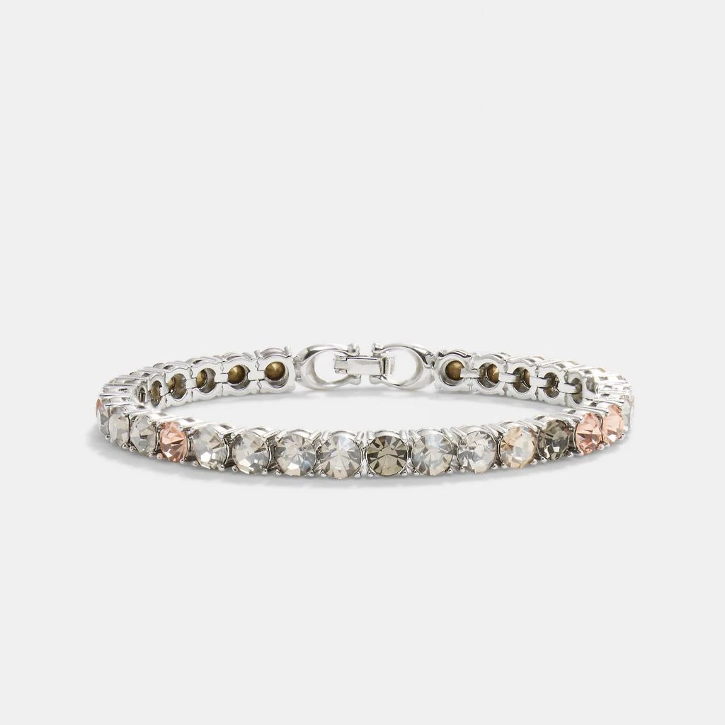 Coach Signature Link Tennis Bracelet 2