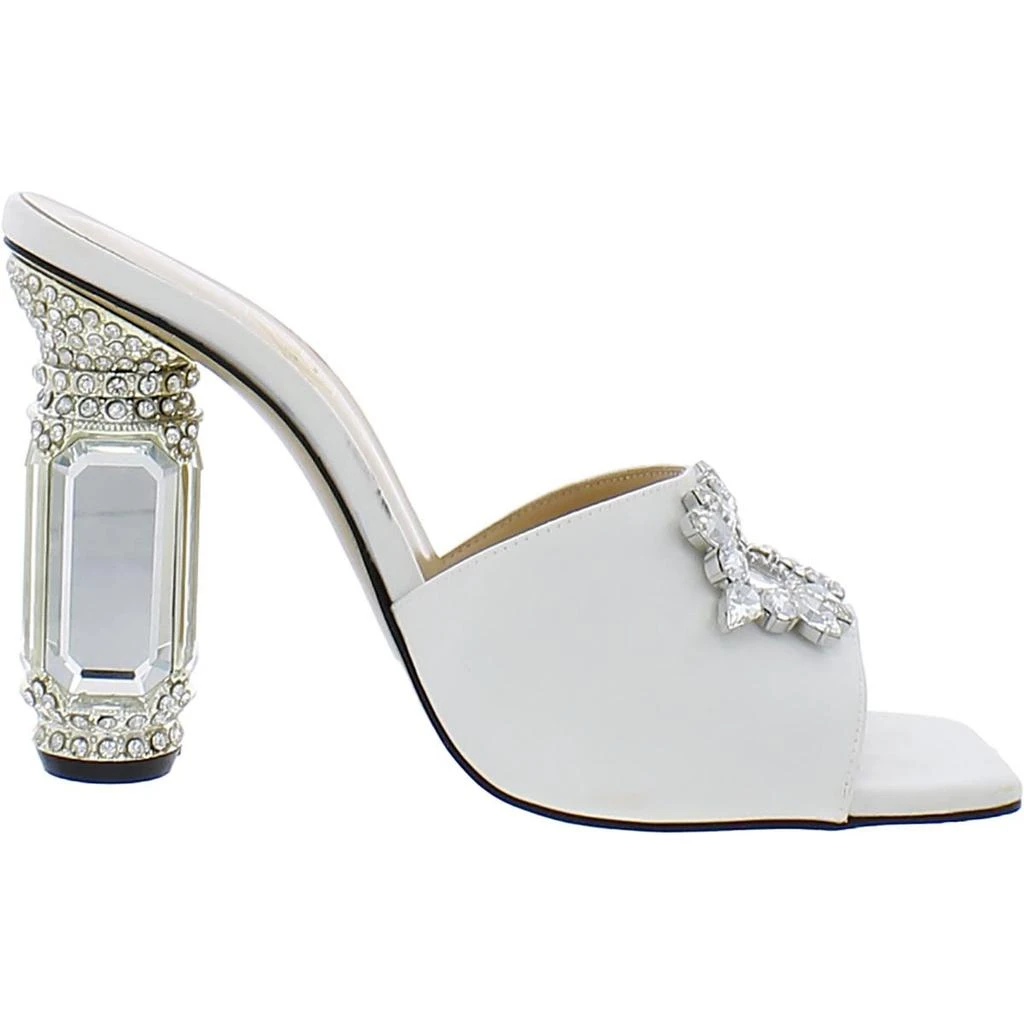 Nalebe by Amina Means Aurum Womens Leather Embellished Mules 2