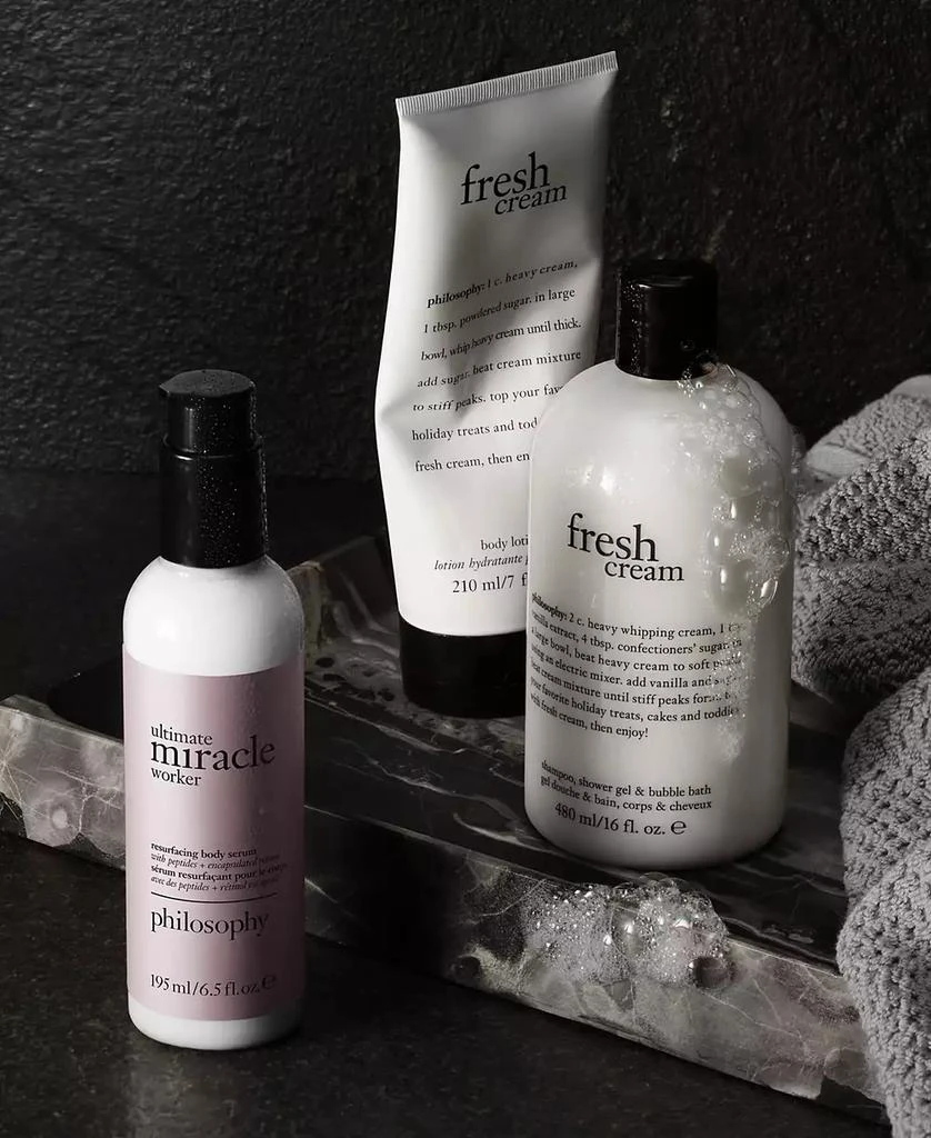 philosophy fresh cream body lotion, 7 oz 5