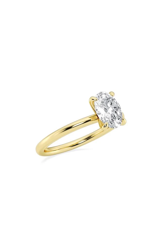Badgley Mischka Oval Cut Lab Created Diamond Engagement Ring - 1.50 ctw 4