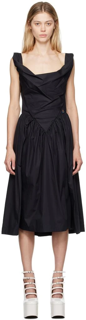 Vivienne Westwood Black Sunday Midi Dress 1