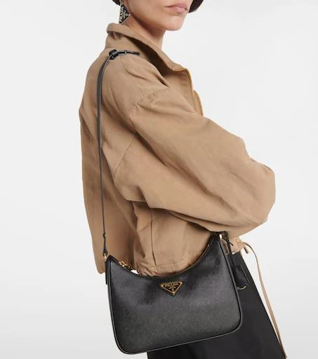 Prada Re-Edition Mini leather shoulder bag 3