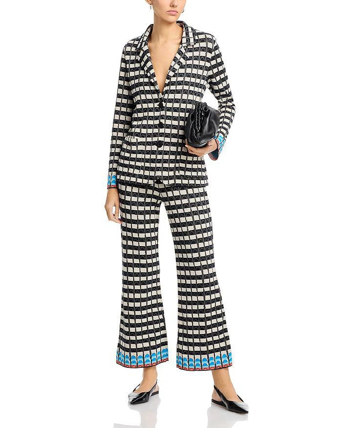 Aldo Martins Plaid Knit Blazer 2