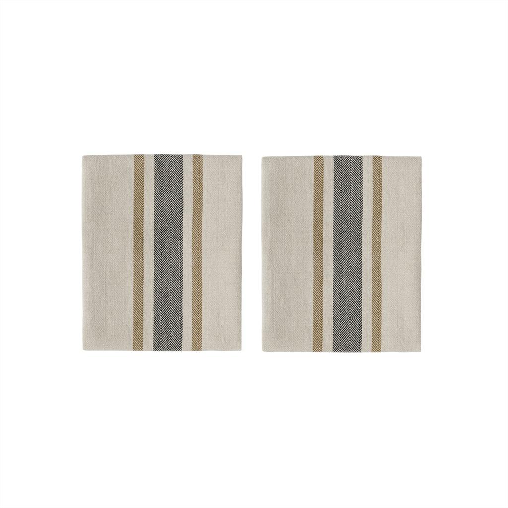 OYOY Living Design Serviette De Table Lot De 2 En Coton 45x45cm