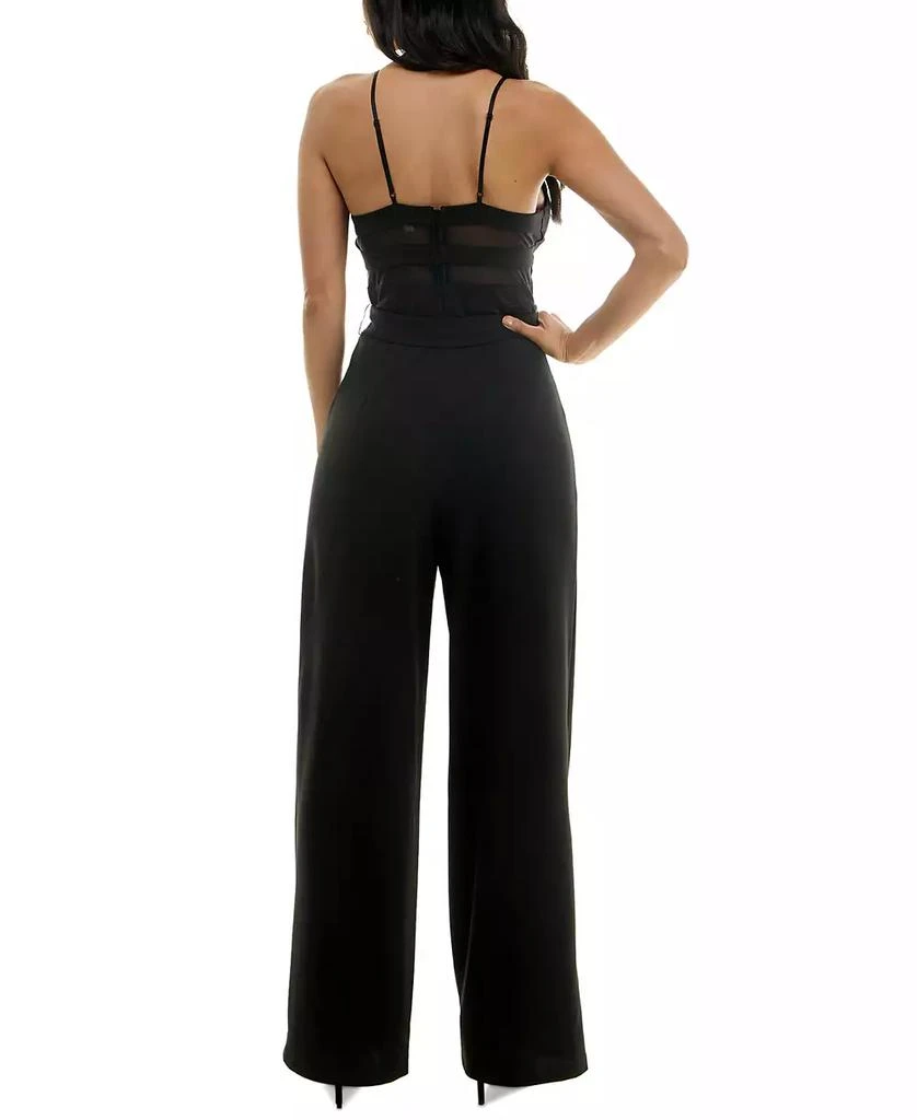 Emerald Sundae Women's V-Neck Sleeveless Tie-Waist Jumpsuit 2