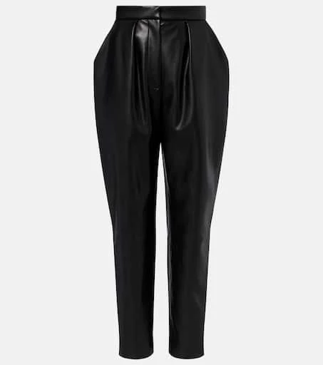 Balmain High-rise tapered pants 1