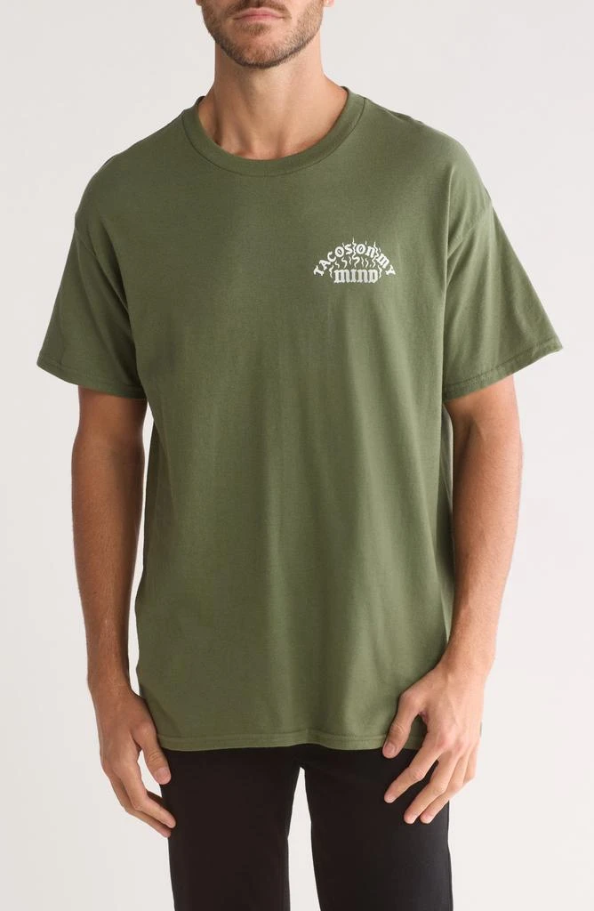 RETROFIT Tacos On My Mind Graphic Print T-Shirt 1
