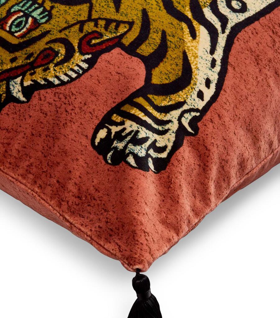 House of Hackney Large Velvet Saber Tassel Cushion (60cm x 60cm)