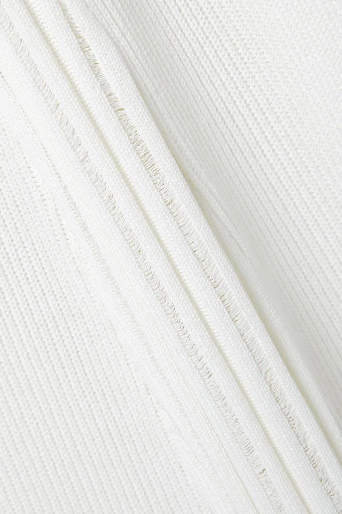 Partow Maddox ribbed-knit midi dress 4