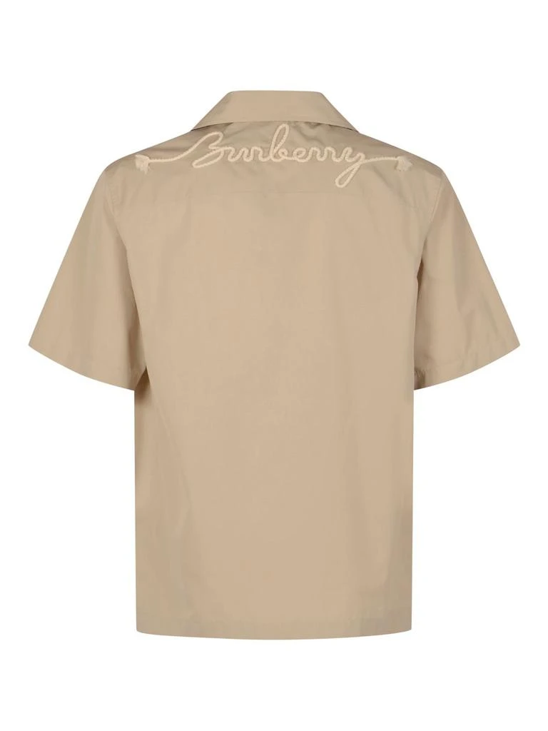 Burberry Burberry Relaxed Fit Knot Logo Poplin Shirt 2