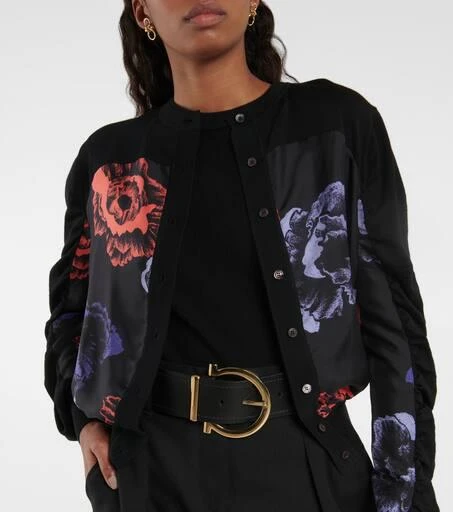 Salvatore Ferragamo Floral virgin wool cardigan 6