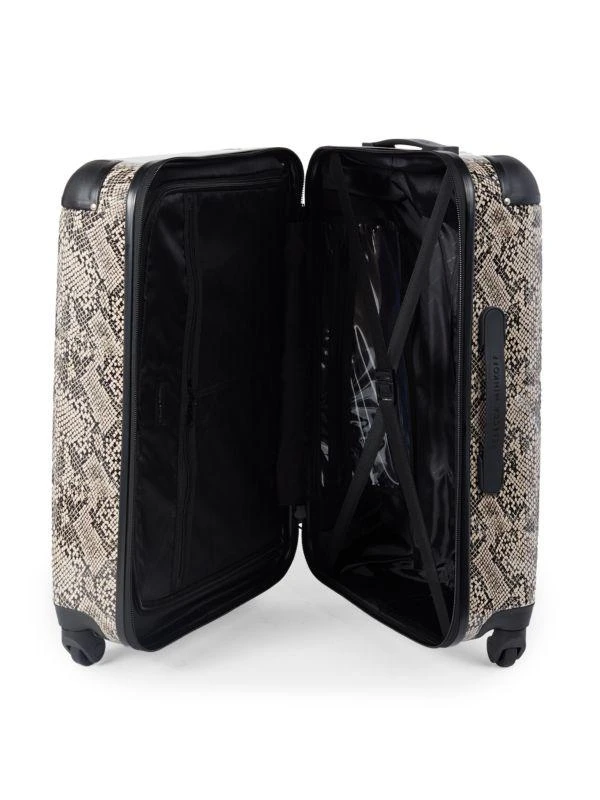 Rebecca Minkoff Pippa 24-Inch Snakeskin-Print Suitcase 2