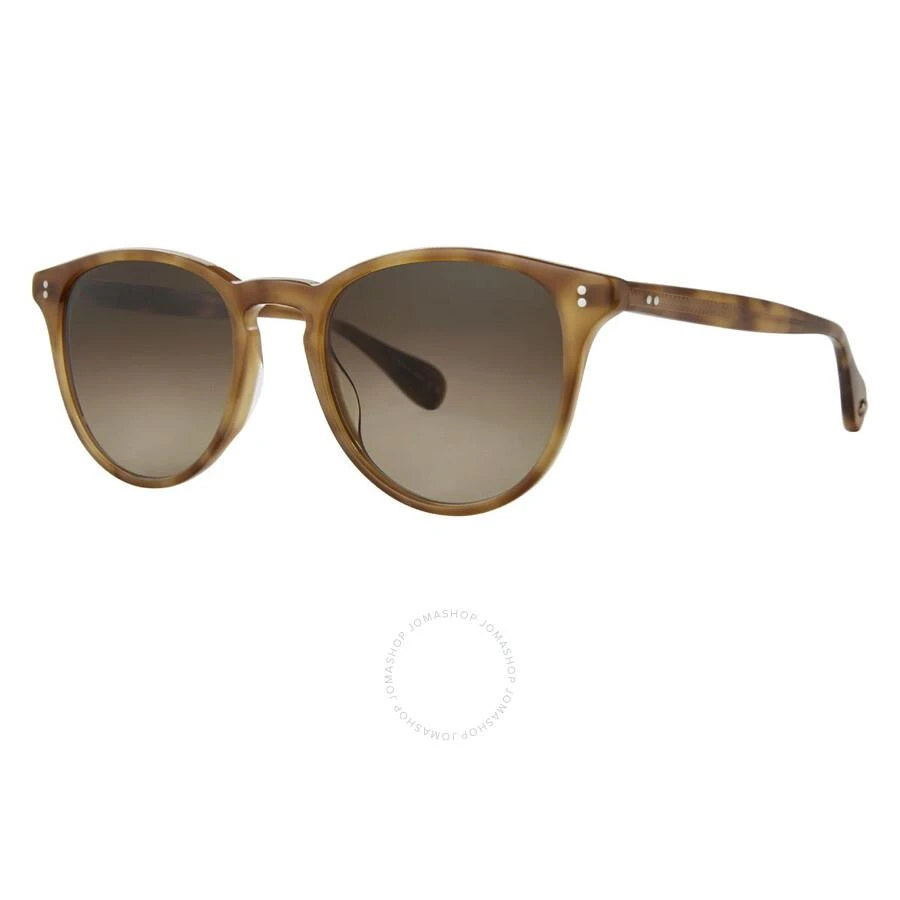 GARRETT LEIGHT MANZANITA SUN California Dream Gradient Oval Sunglasses 2151 EMT/CADG 50 2