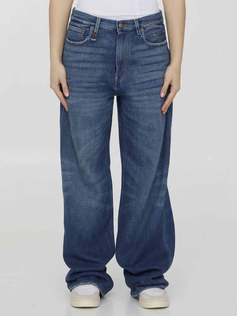 R13 R13 Wide Leg Denim Jeans 1