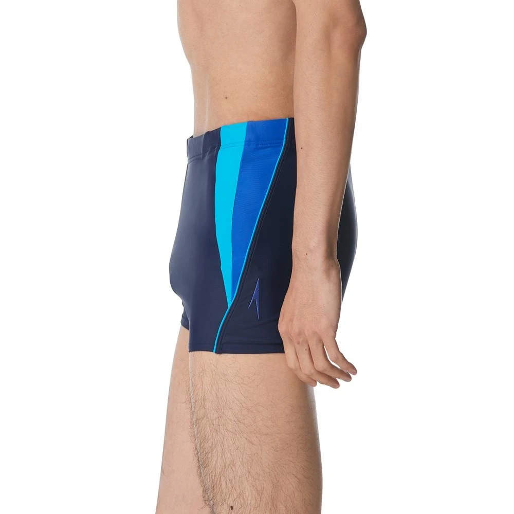 Speedo Men's Fitness Splice Stretch UPF 50+ Swim Trunks 3