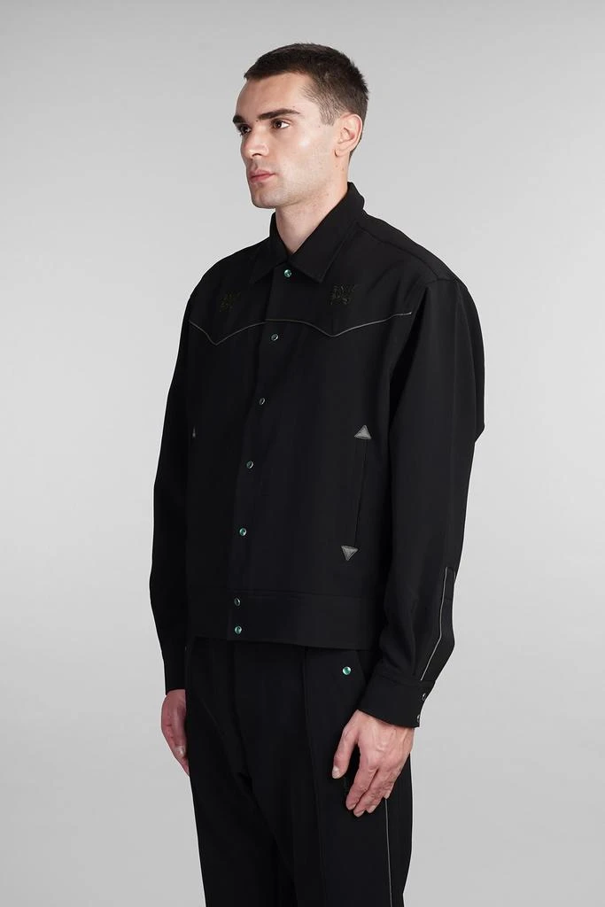 Needles Casual Jacket In Black Polyester 4
