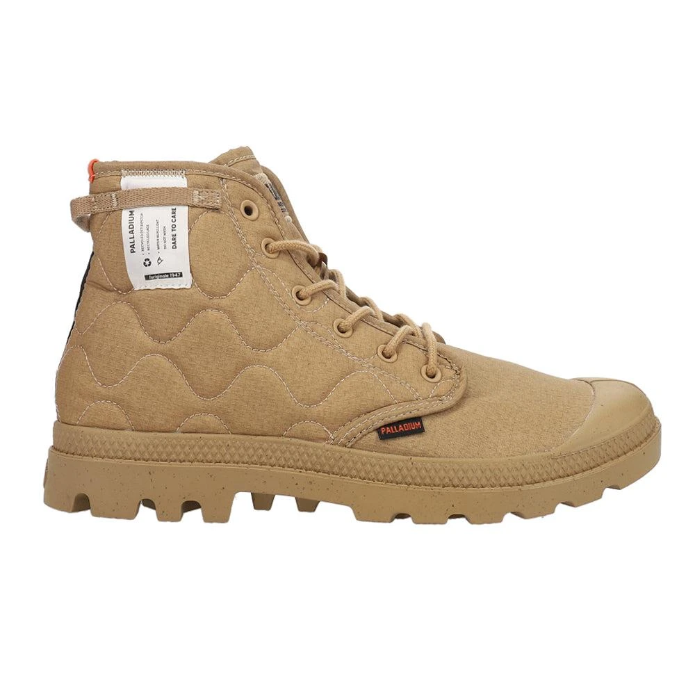 Palladium Pampa RE Quilted Round Toe Lace Up Boots 1