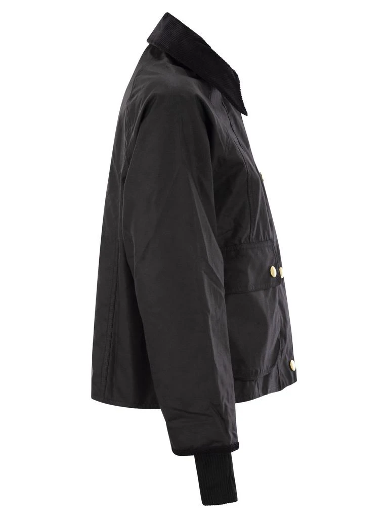 Barbour Beadnell Waxed Jacket With Crop Cut 3