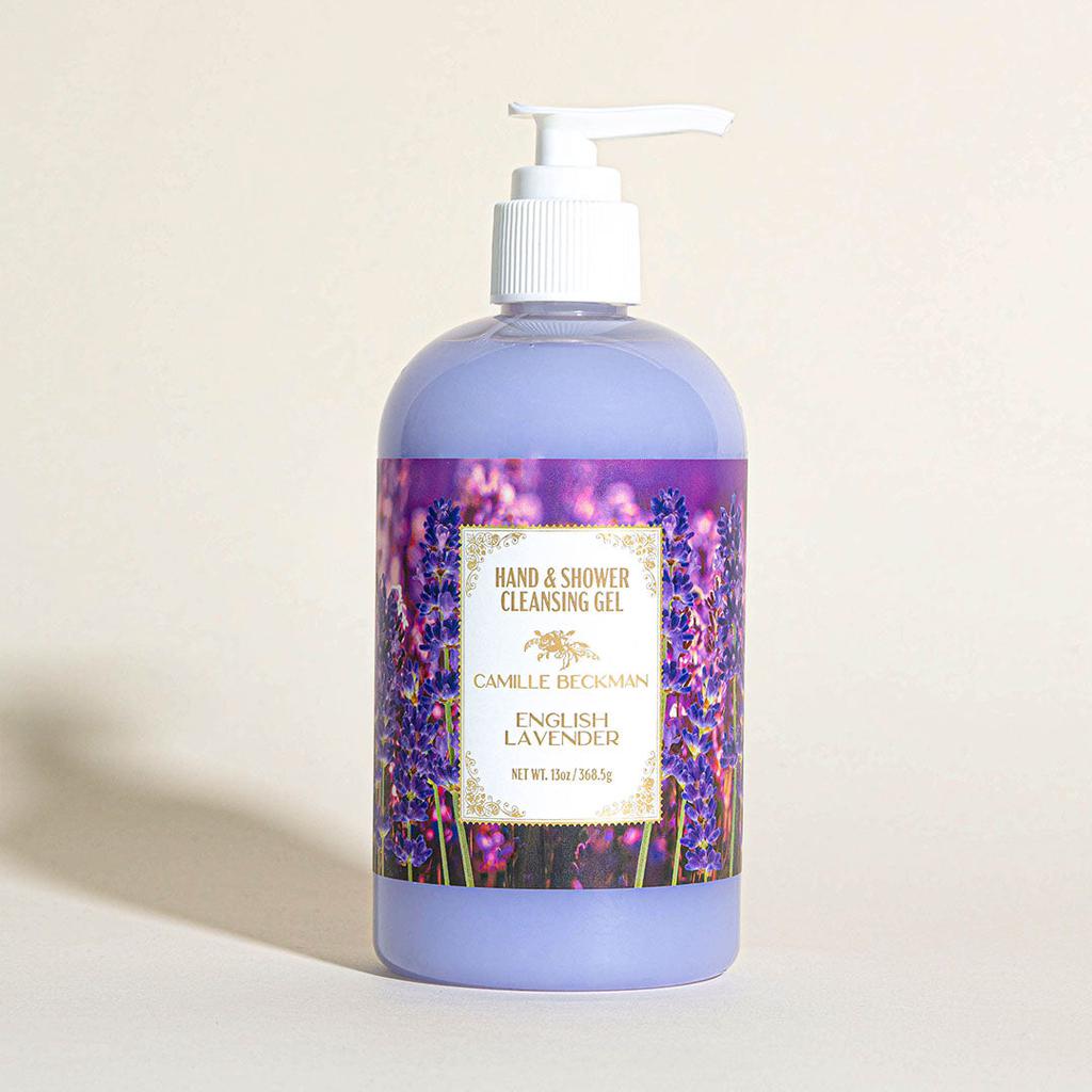 Camille Beckman Hand & Shower Cleansing Gel 13oz English Lavender