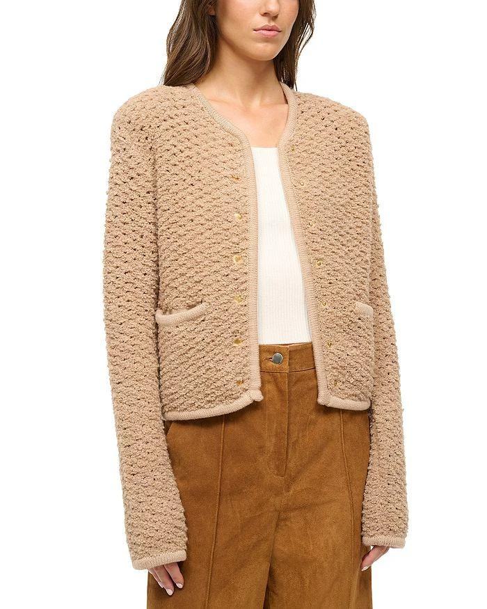 Staud Lisson Knit Jacket 1
