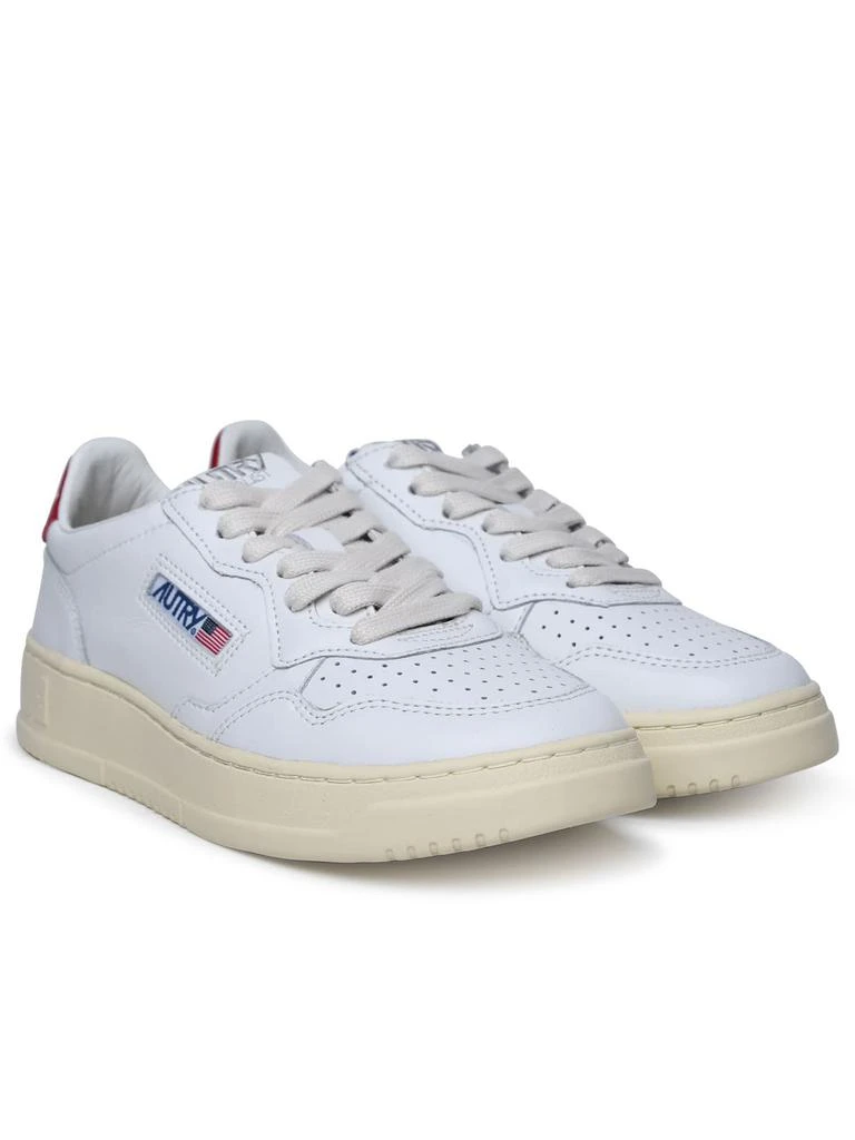 Autry medalist White Leather Sneakers 2