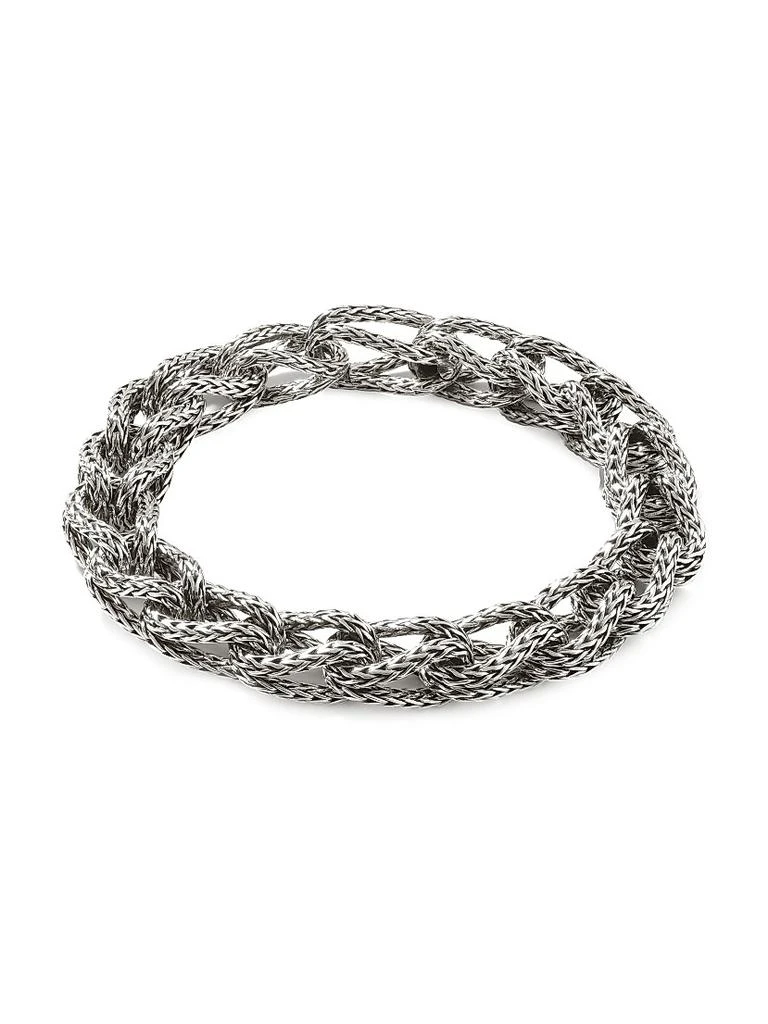 John Hardy Classic Chain Asli Silver Link Bracelet