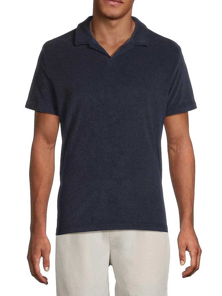 Onia Towel Terry Polo Shirt 3