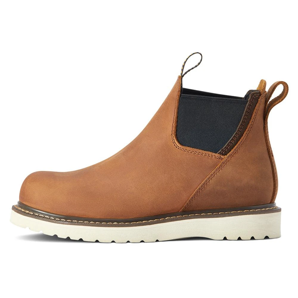 Ariat Rebar Wedge Chelsea Waterproof Composite Toe Work Booties 3