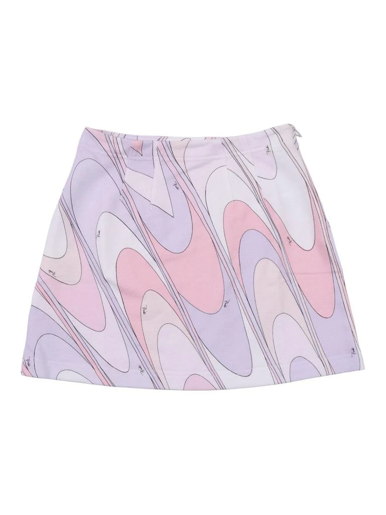 EMILIO PUCCI Emilio Pucci Junior Graphic Printed Skirt