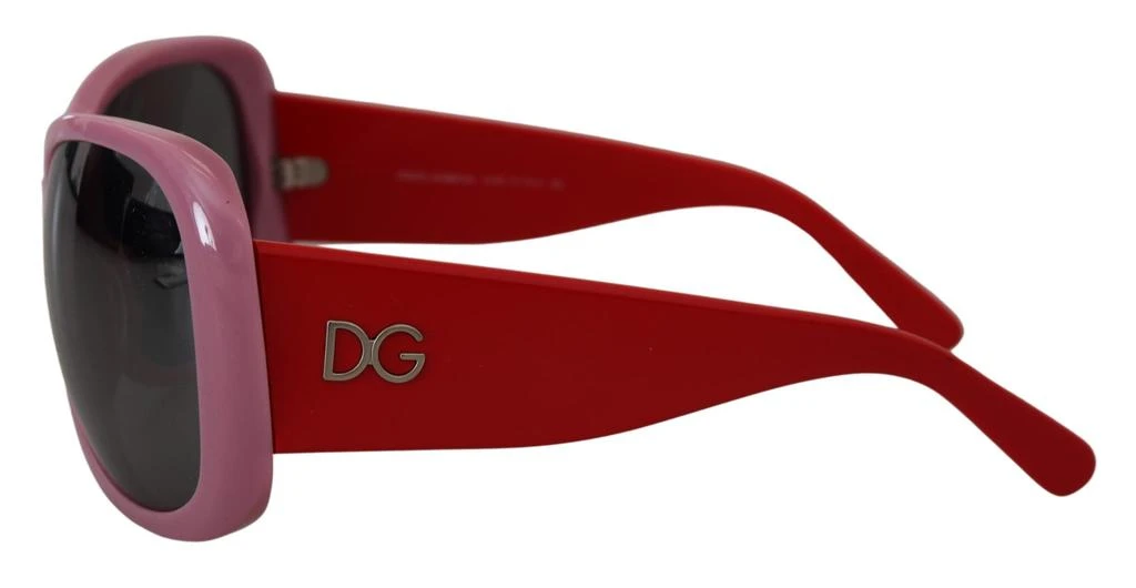 Dolce & Gabbana Dolce & Gabbana Pink Red Plastic Frame Oversized DG4033 Sunglasses 4