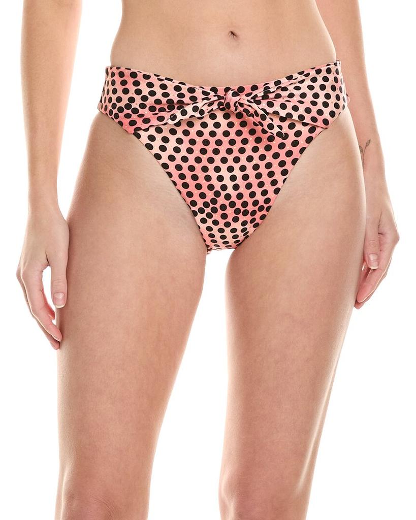 Luli Fama High Leg Tie Front Bottom
