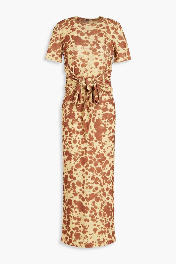Nanushka Printed jersey midi dress 1