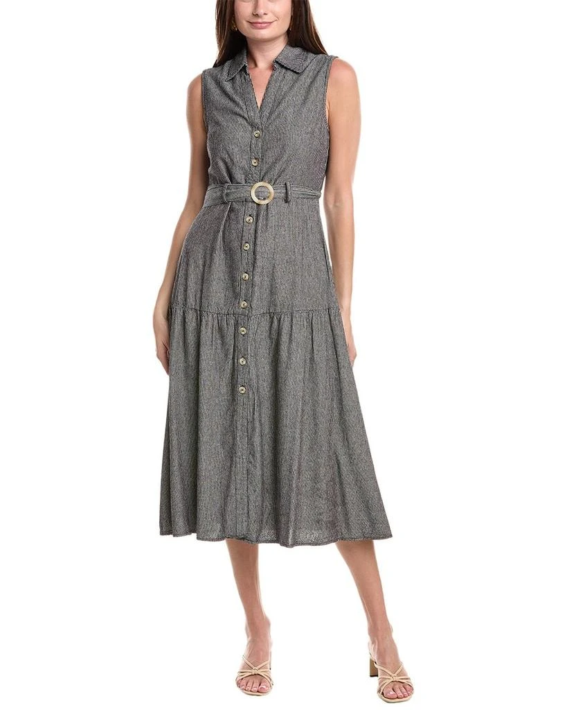 linen balloon dress Pastel Balloon-Shaped Pure Linen Dress | Unique & Breathable main image 1