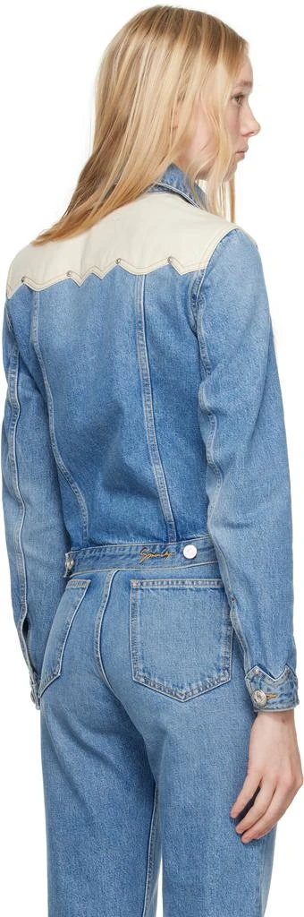 Givenchy Blue Yoke Denim Jacket 3