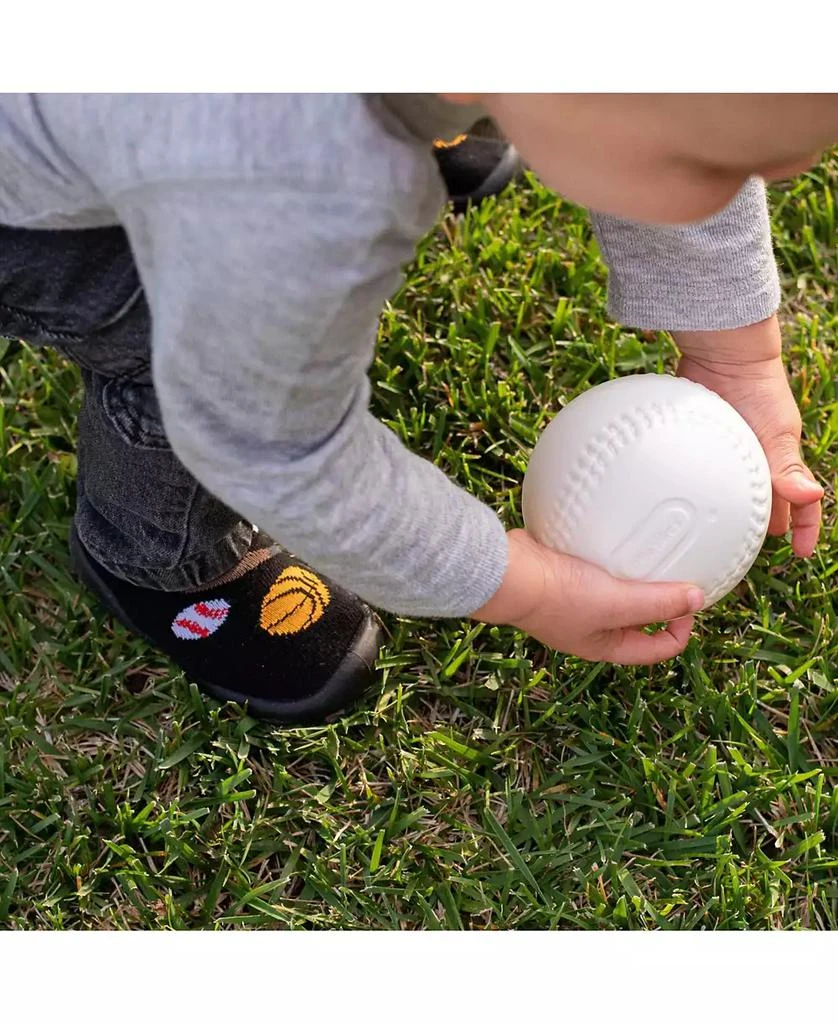 Komuello Baby Boy First Walk Sock Shoes Playball 5