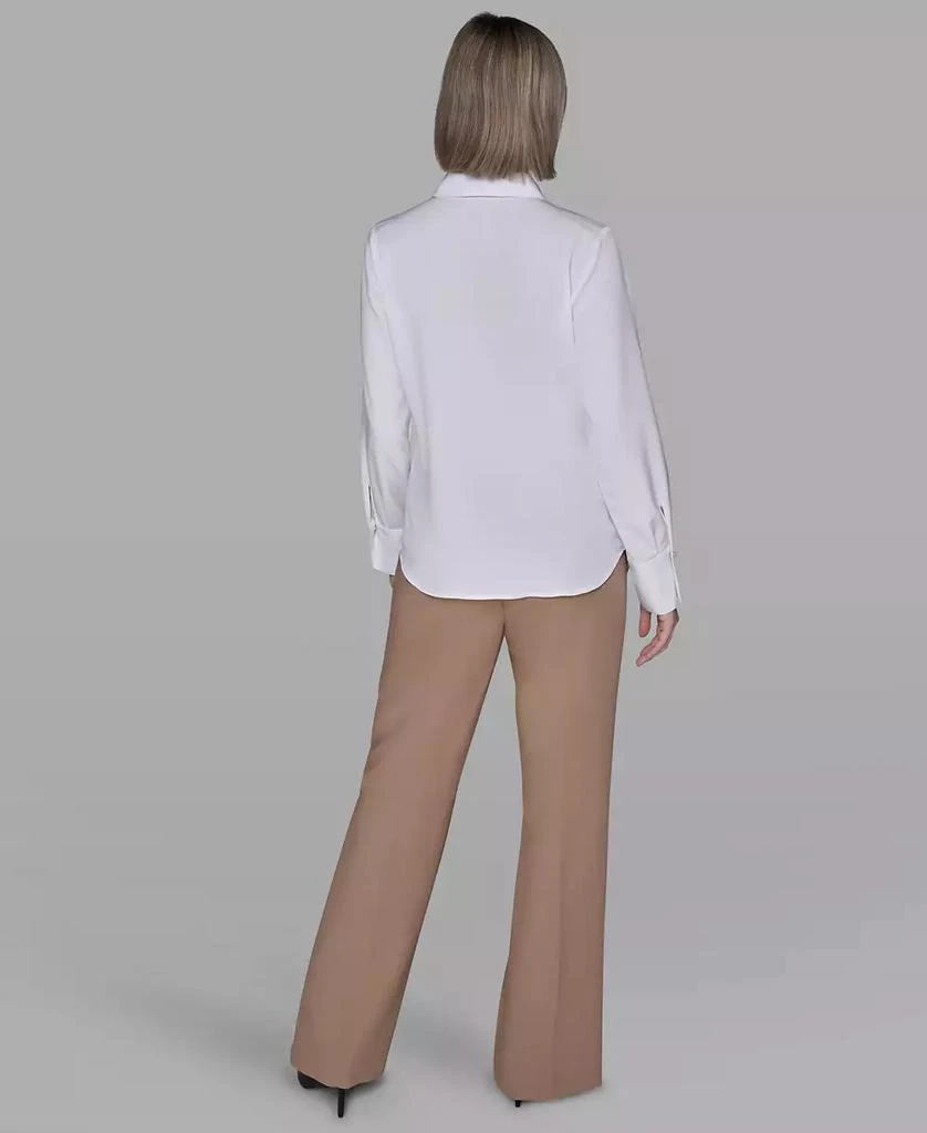 Karl Lagerfeld Paris Women's Long Sleeve Top 4