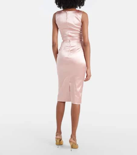 Dolce 
Gabbana Satin midi dress 3