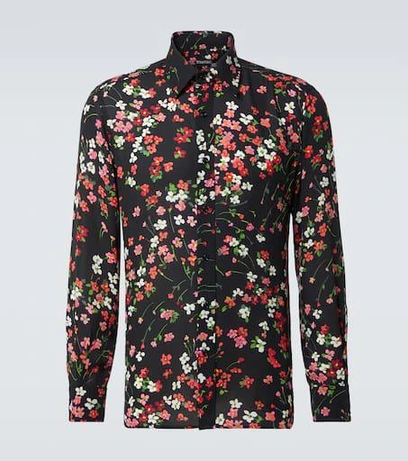 Tom Ford Floral silk shirt 1