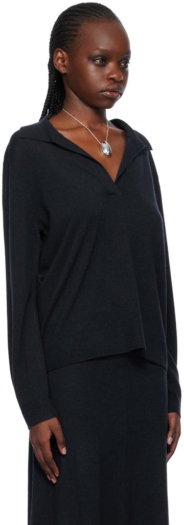 arch4 Navy Canterbury Cashmere Sweater