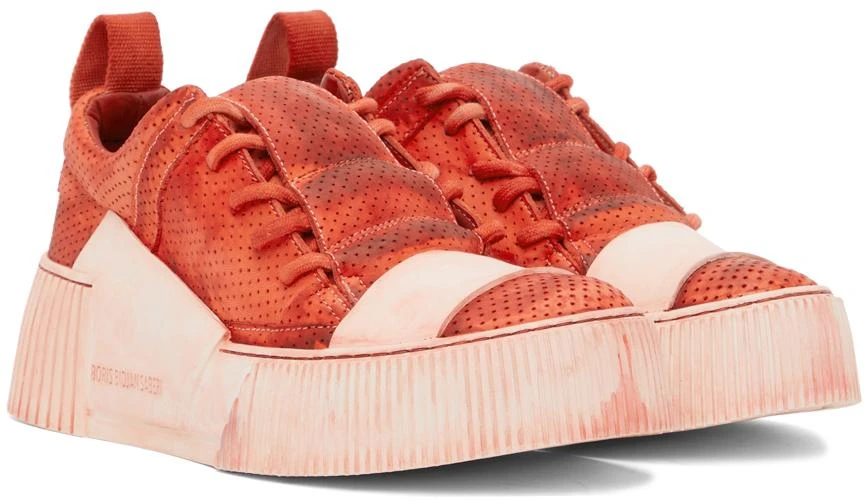 11 by Boris Bidjan Saberi SSENSE Exclusive Red Bamba 2.1 Sneakers 4