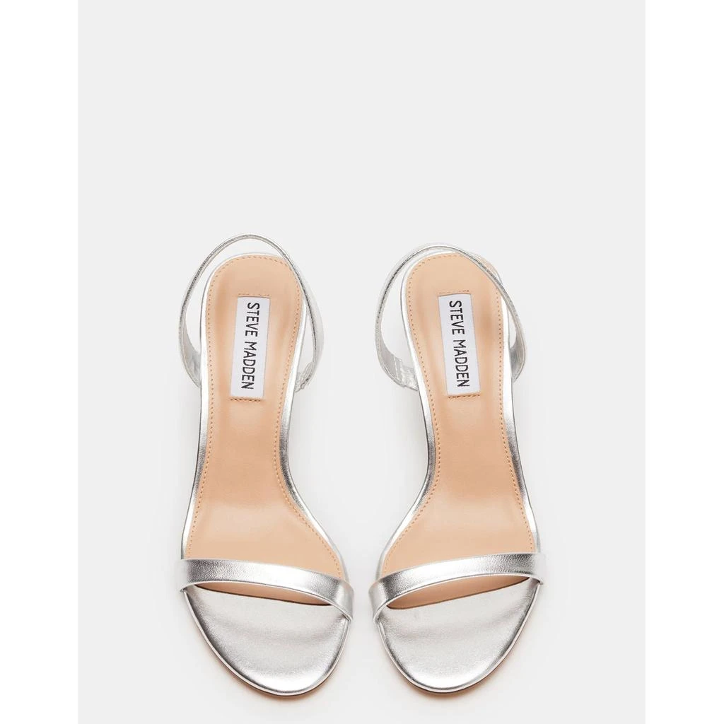 Steve Madden Elma Silver Leather 4
