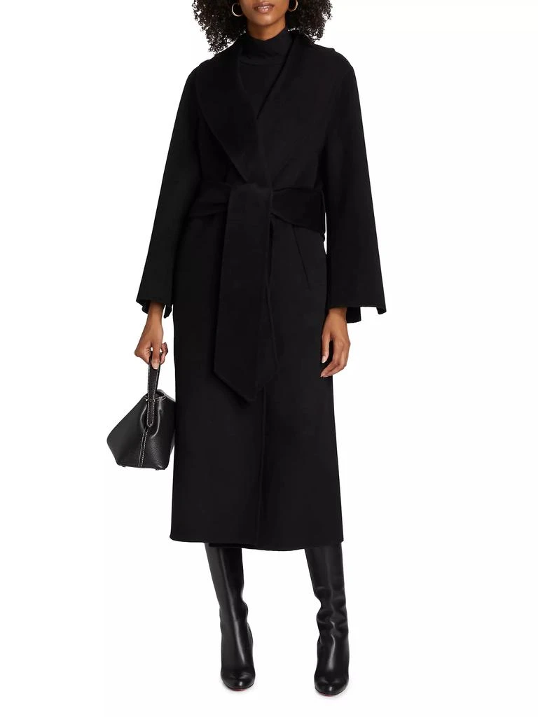 Mercer Collective Grace Wrap Wool Coat 3