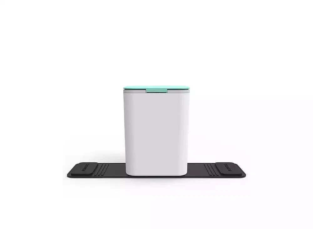 NINESTARS Mini Trash Can, Car Trash Can 0.79 Gallon Countertop Compost Bin 2