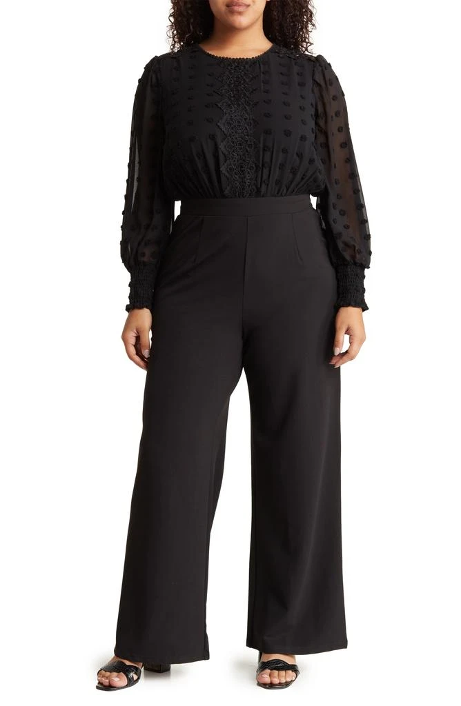 BY DESIGN Rinata Straight Leg Jumpsuit 1